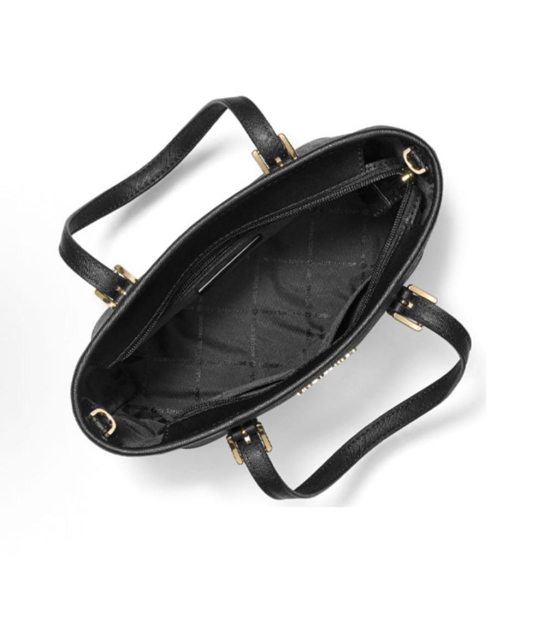 MICHAEL KORS Черная сумка тоут, фото 4