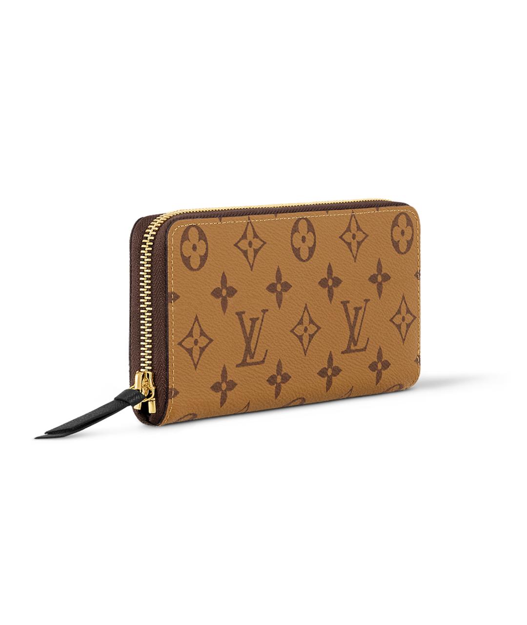 LOUIS VUITTON Коричневый кошелек, фото 2