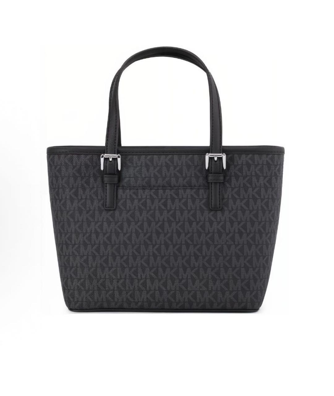 MICHAEL KORS Черная сумка тоут, фото 3