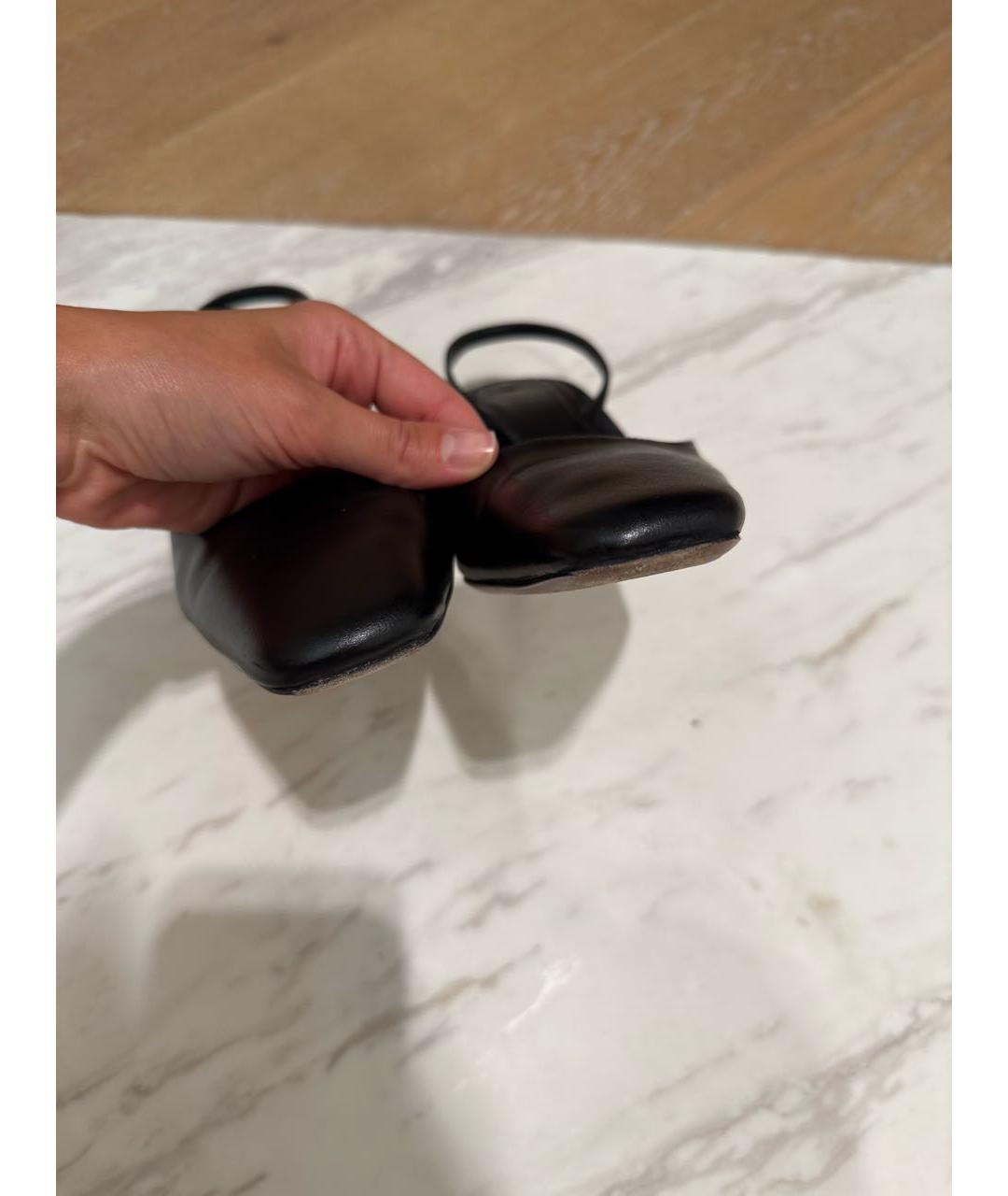 NEOUS Черные кожаные туфли, фото 4