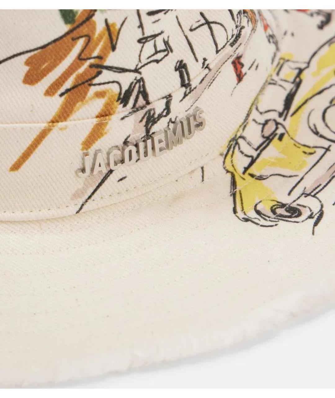 JACQUEMUS Бежевая панама, фото 4