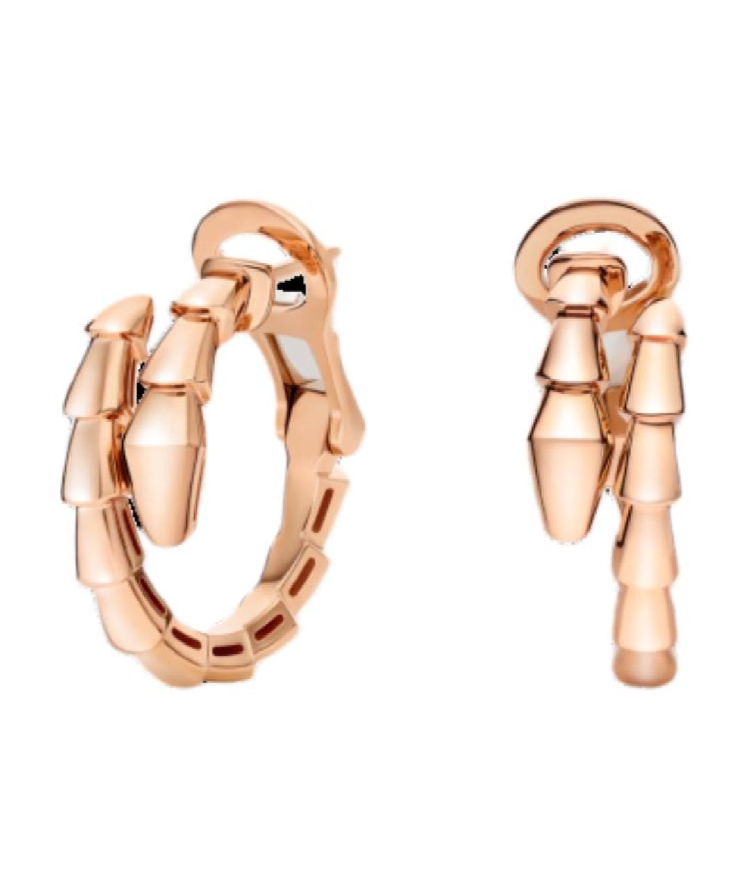 BVLGARI Серьги из розового золота, фото 4