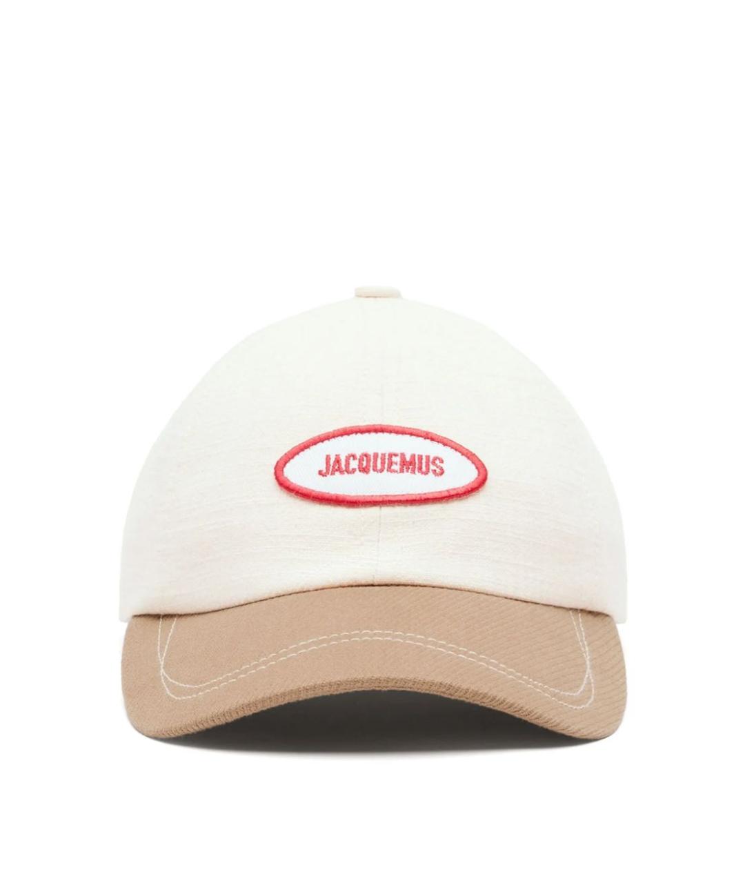 JACQUEMUS Бежевая кепка, фото 1