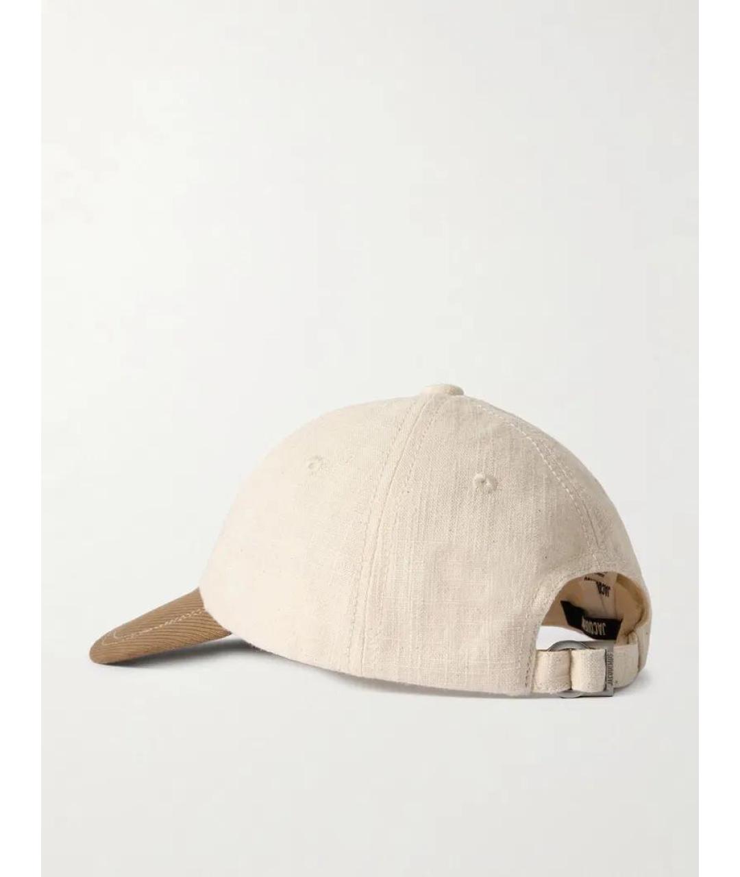 JACQUEMUS Бежевая кепка, фото 2