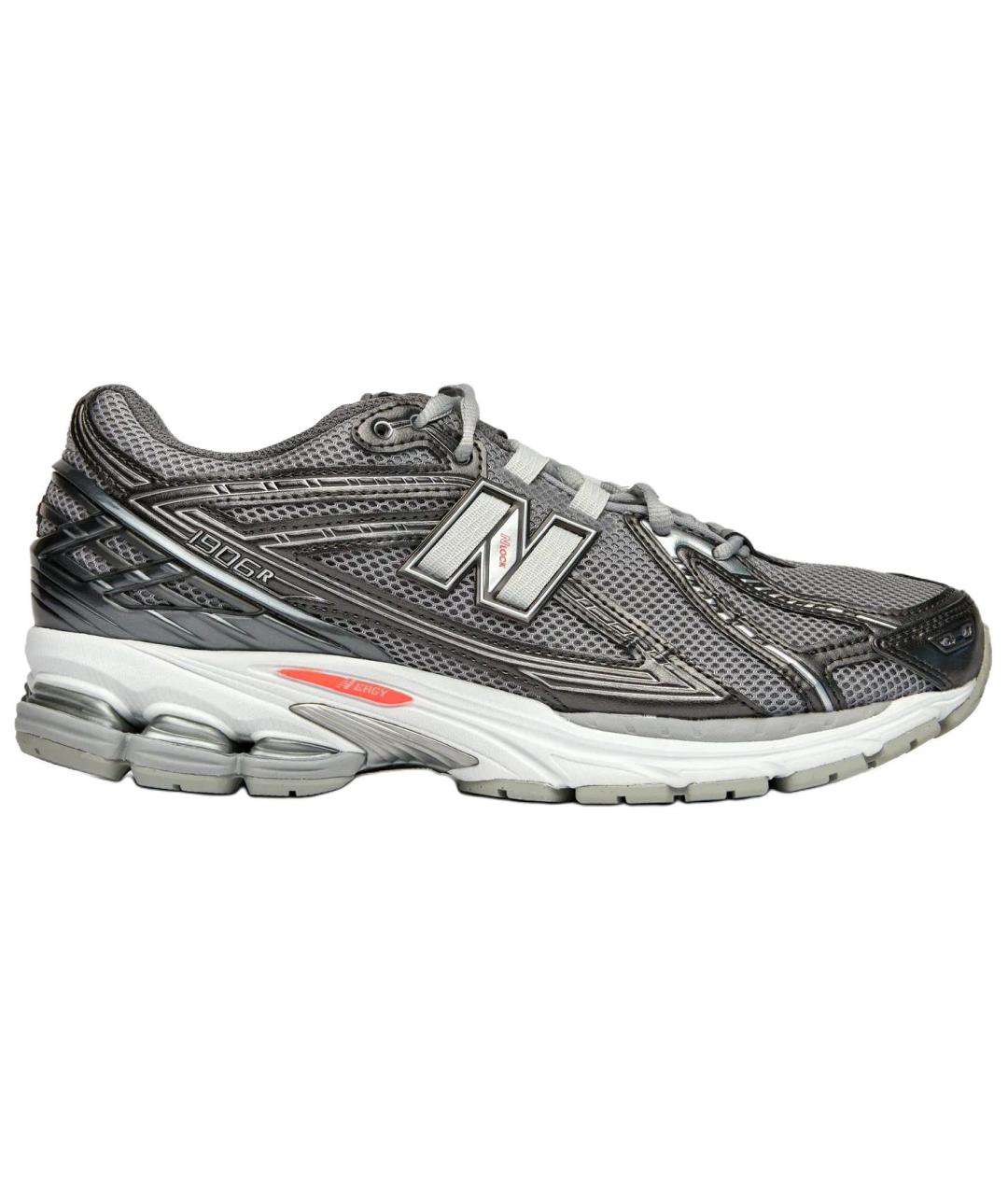 NEW BALANCE Серые низкие кроссовки / кеды, фото 1