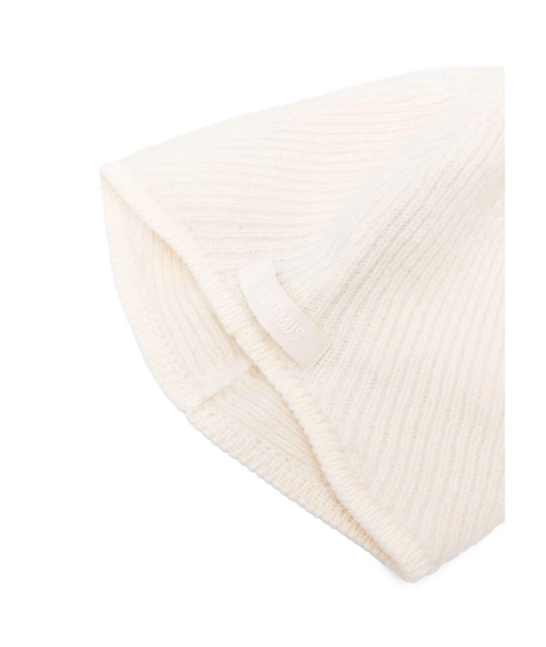 JACQUEMUS Бежевая шерстяная шапка, фото 2