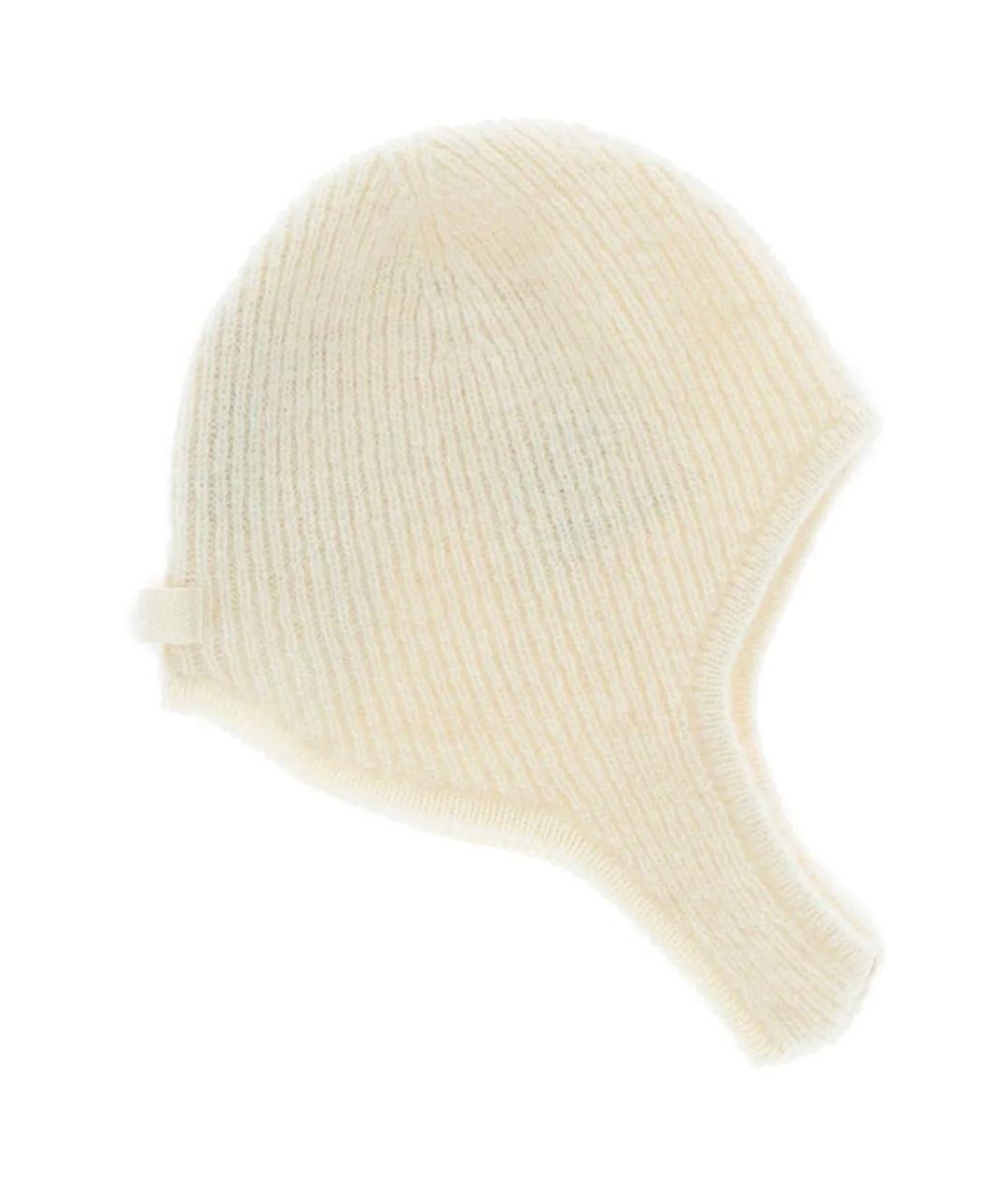 JACQUEMUS Бежевая шерстяная шапка, фото 1
