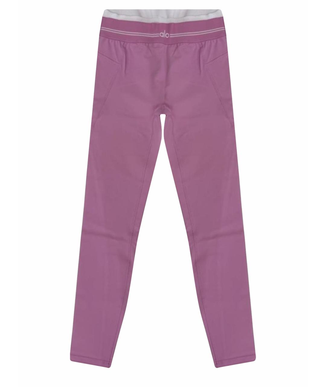 ALO YOGA Розовые леггинсы и велосипедки, фото 1