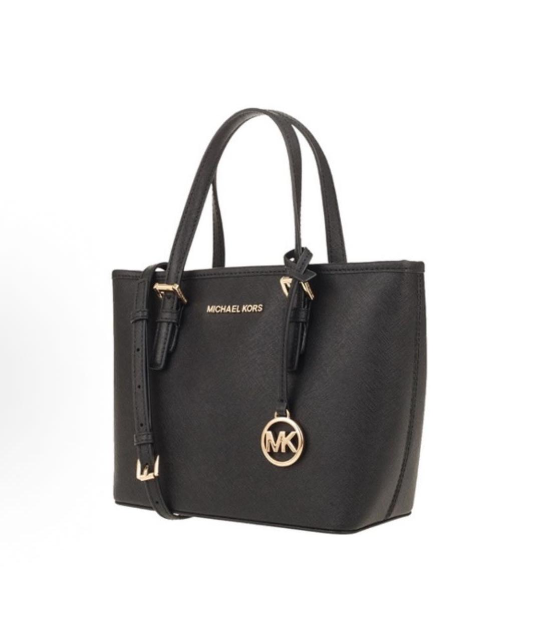 MICHAEL KORS Черная сумка тоут, фото 2