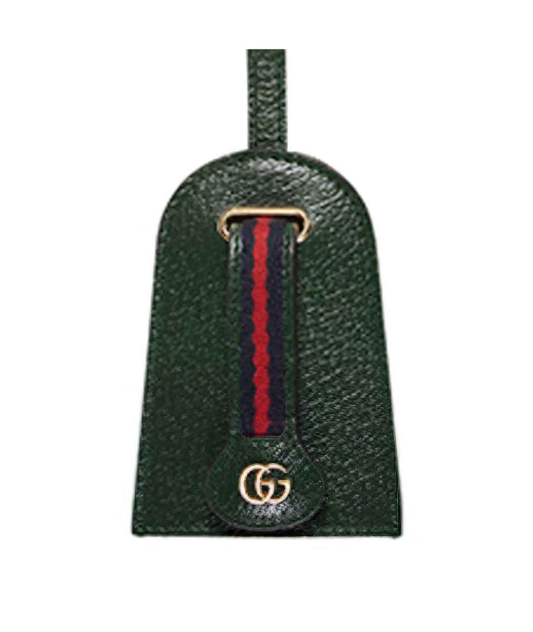 GUCCI Зеленая ключница, фото 4