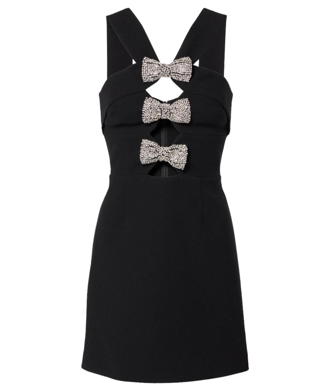 REBECCA VALLANCE Черное полиэстеровое коктейльное платье, фото 1