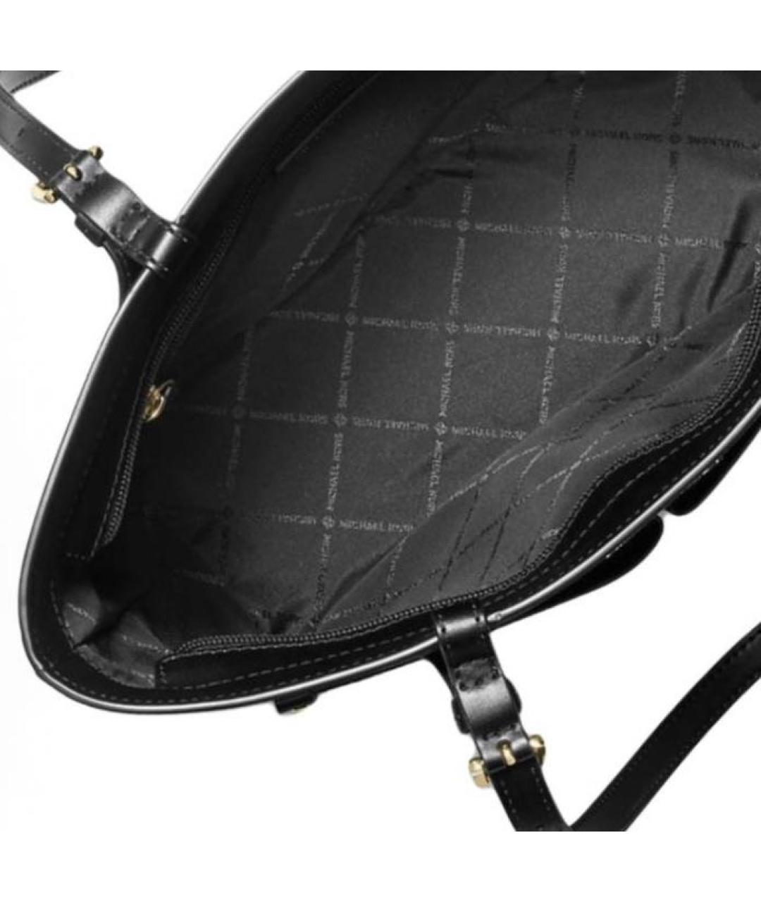 MICHAEL KORS Черная сумка тоут, фото 3