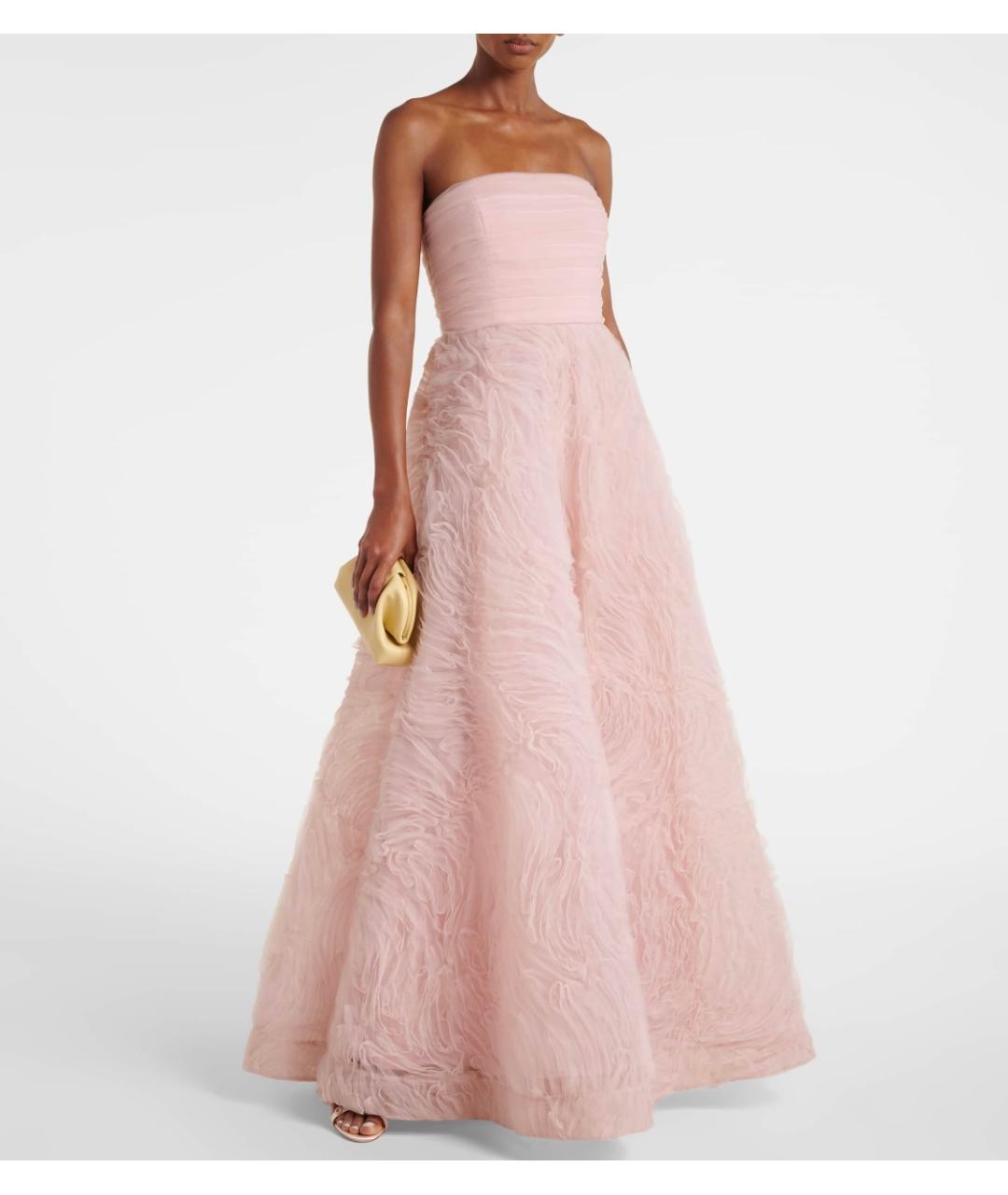 REBECCA VALLANCE Розовое вечернее платье, фото 2