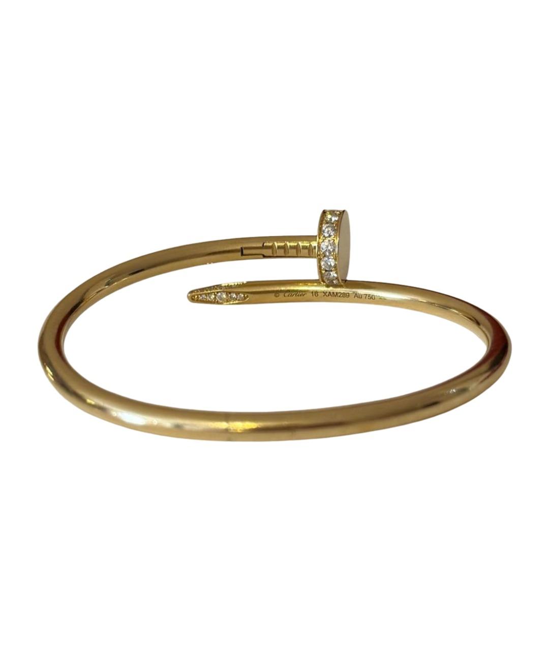 CARTIER Золотой браслет из желтого золота, фото 1