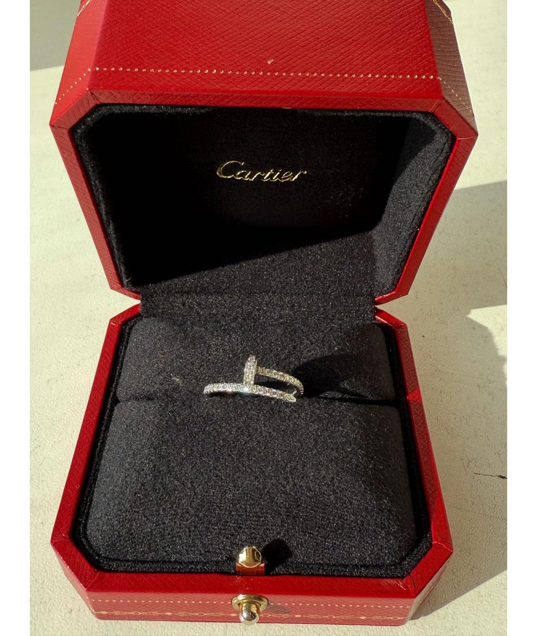 CARTIER Серое кольцо из белого золота, фото 2