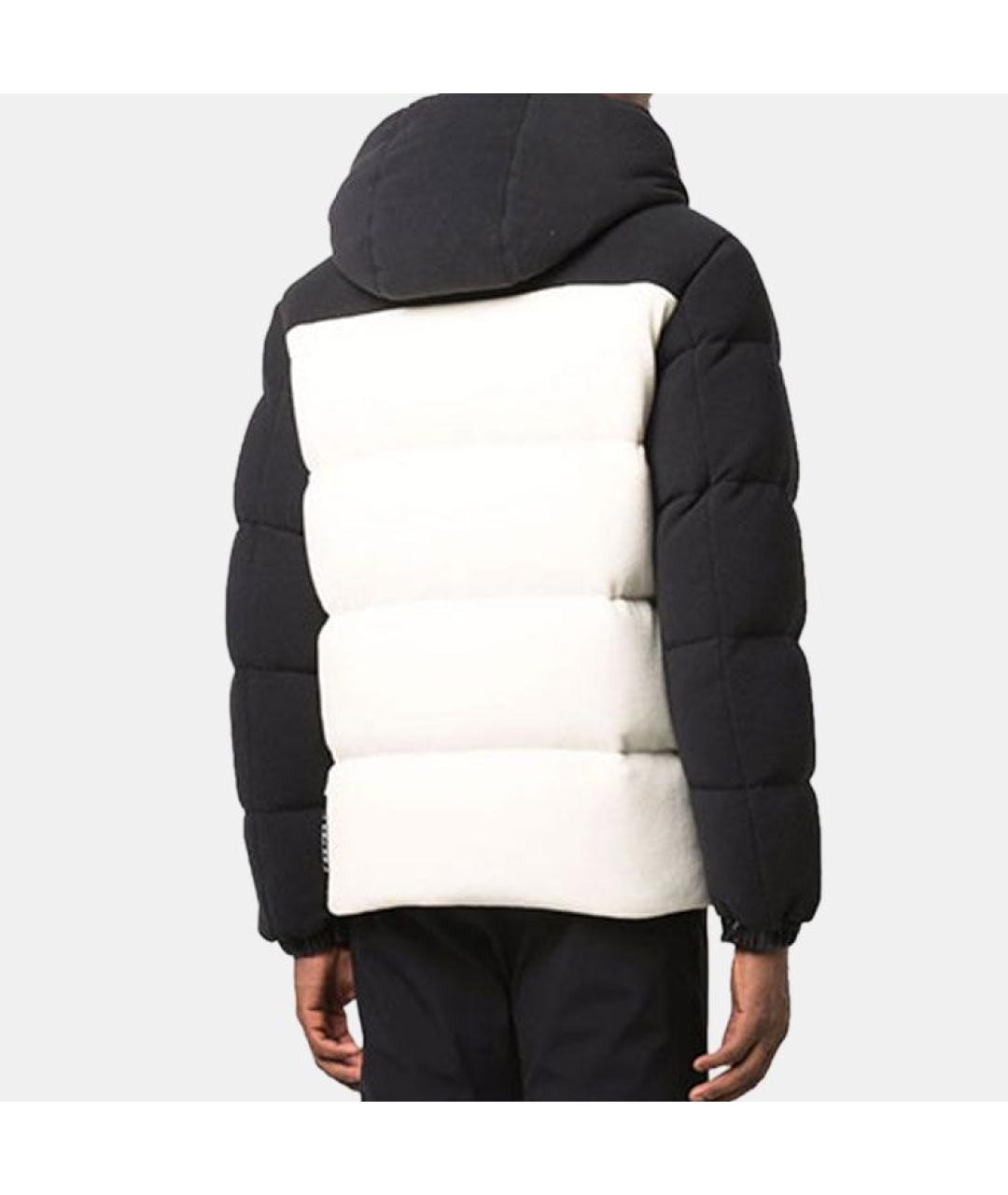 MONCLER Черный пуховик, фото 3