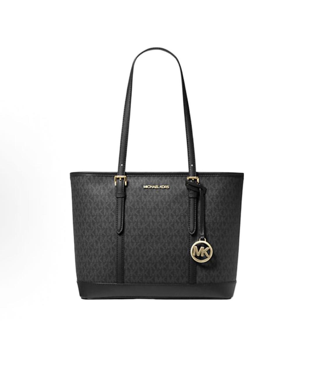 MICHAEL KORS Черная сумка тоут, фото 9