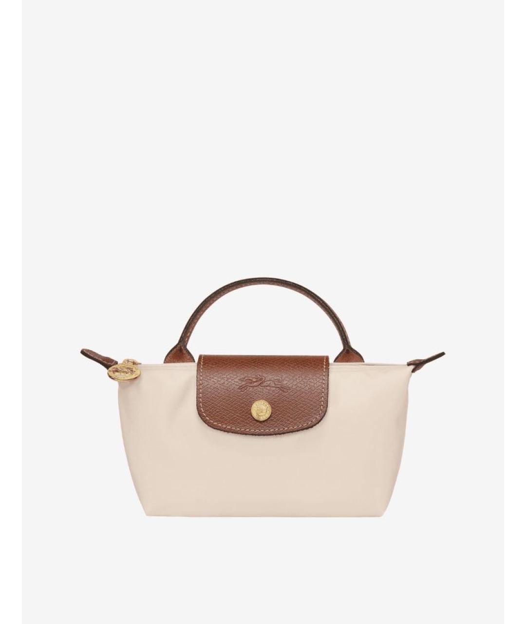 LONGCHAMP Бежевая сумка с короткими ручками, фото 8
