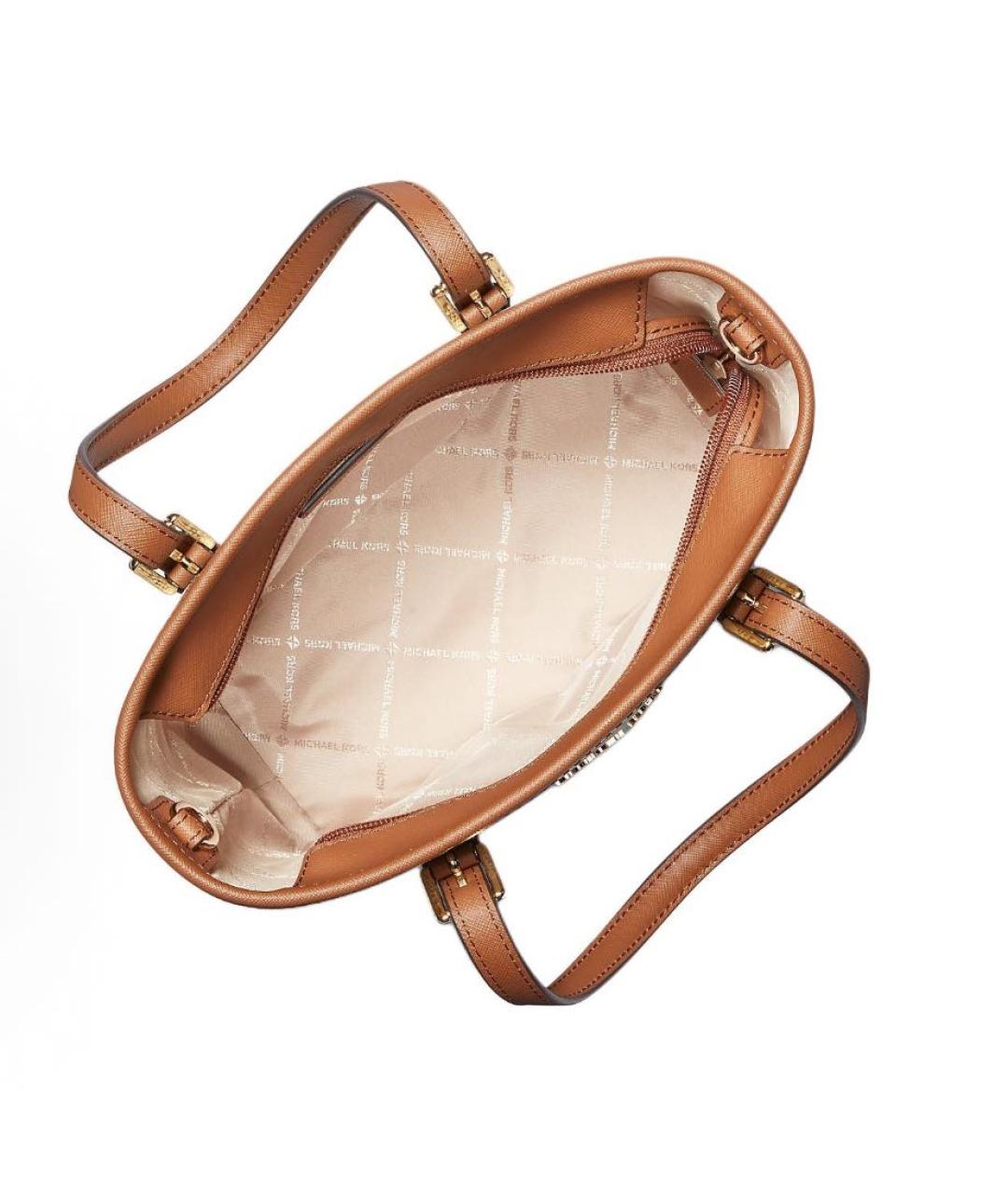 MICHAEL KORS Белая сумка тоут, фото 3