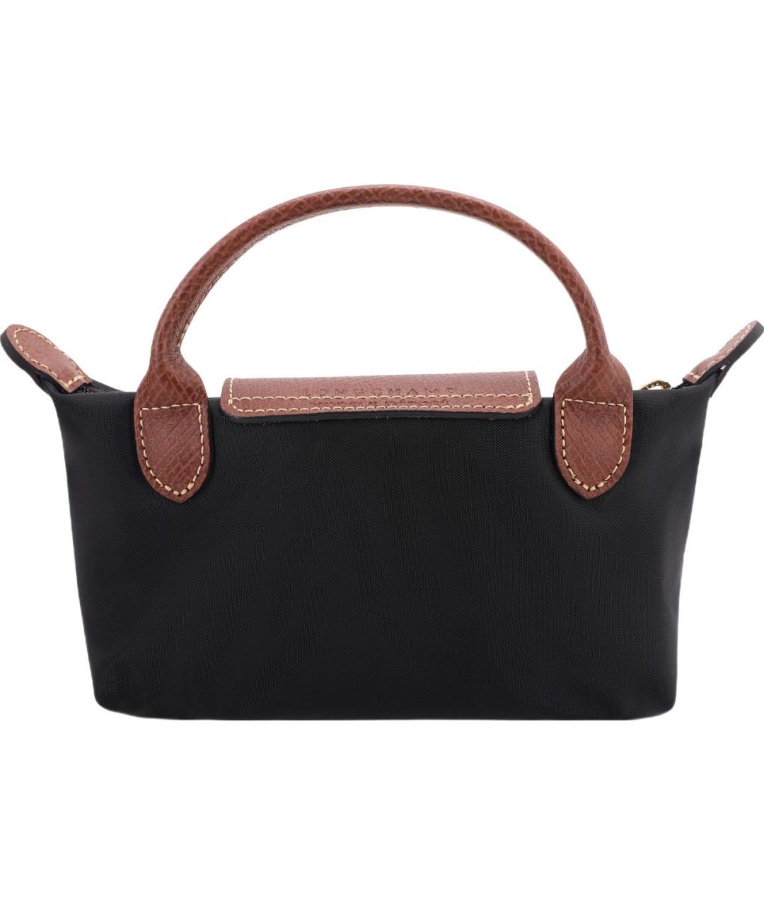 LONGCHAMP Черная сумка с короткими ручками, фото 3