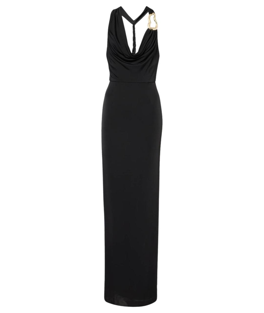 REBECCA VALLANCE Черное полиэстеровое вечернее платье, фото 1