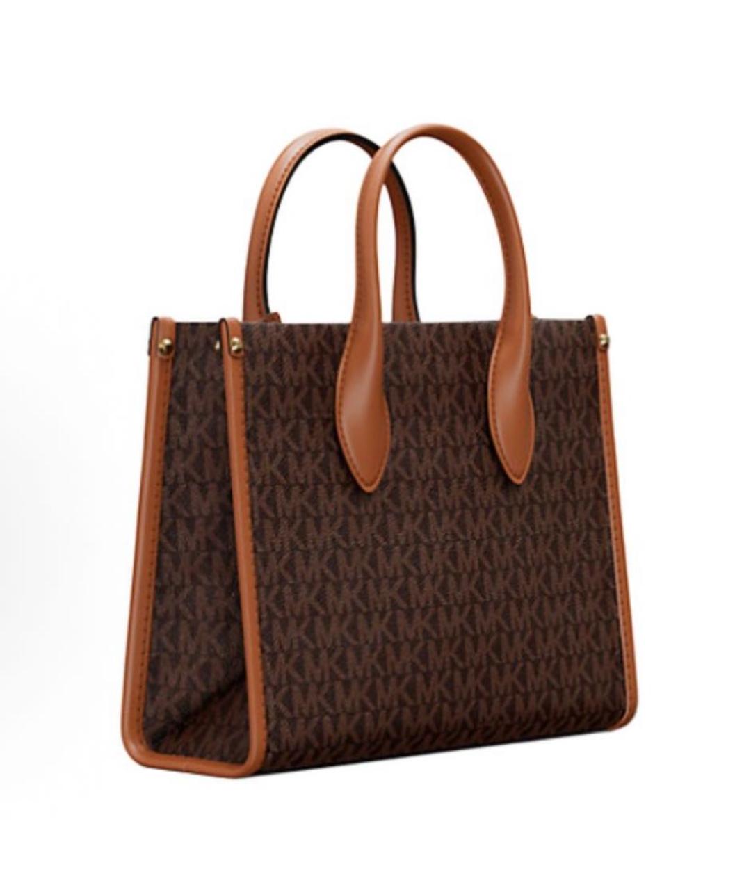 MICHAEL KORS Коричневая сумка тоут, фото 2