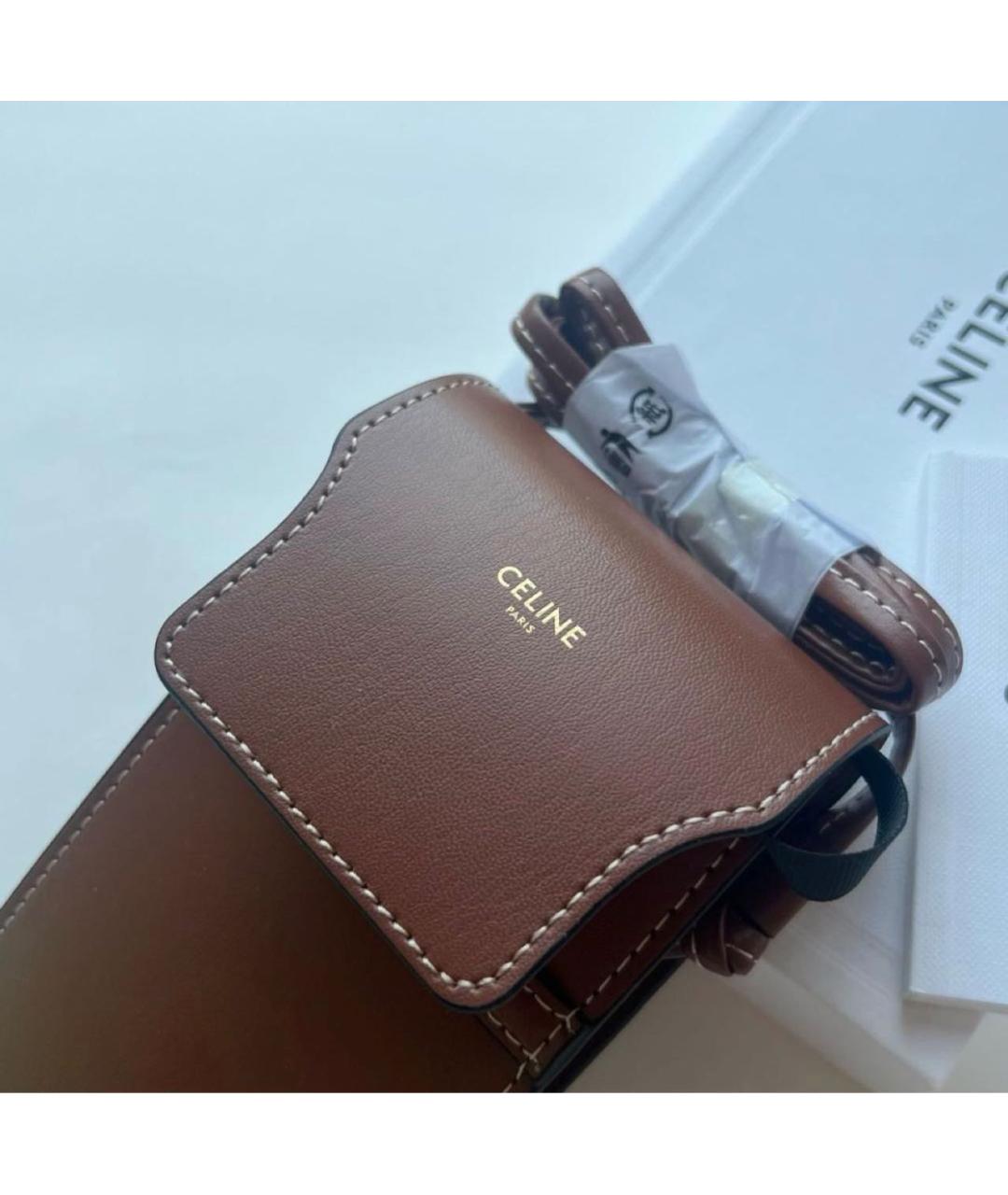 CELINE Золотые металлические солнцезащитные очки, фото 6