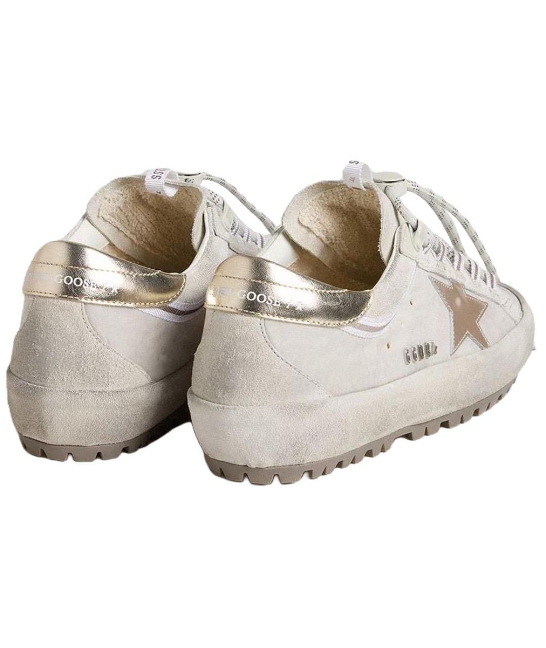 GOLDEN GOOSE DELUXE BRAND Серые кожаные кроссовки, фото 5