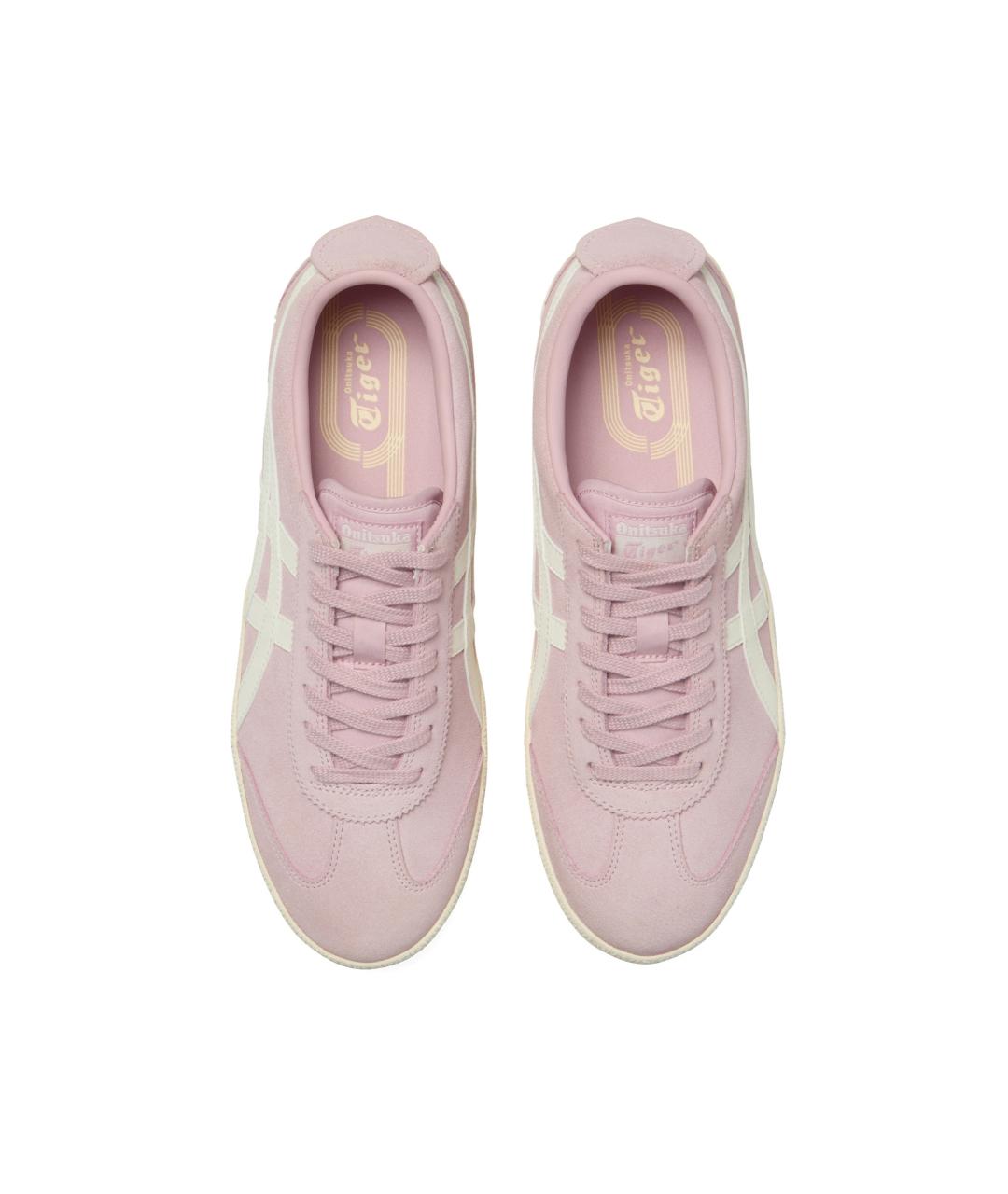 ONITSUKA TIGER Фиолетовые кожаные кеды, фото 5