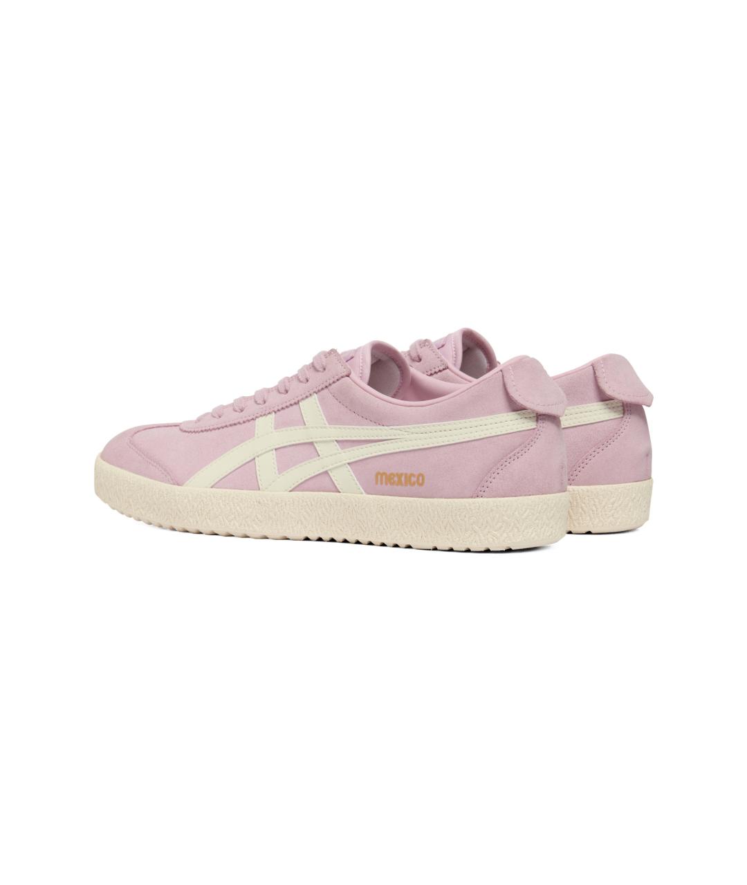 ONITSUKA TIGER Фиолетовые кожаные кеды, фото 4