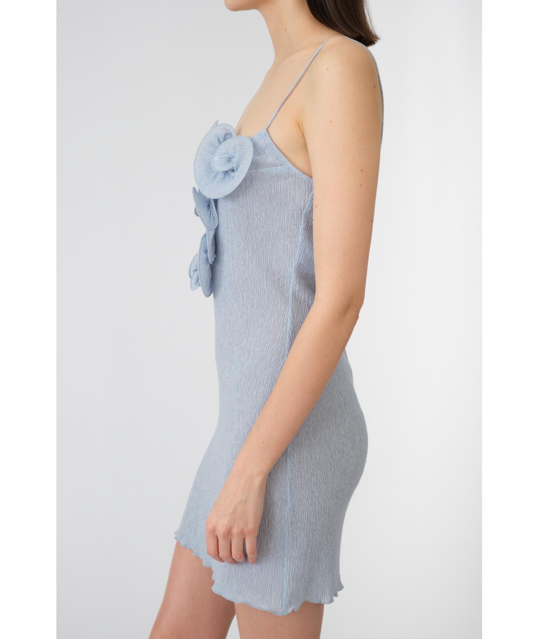 MAGDA BUTRYM Голубое повседневное платье, фото 4