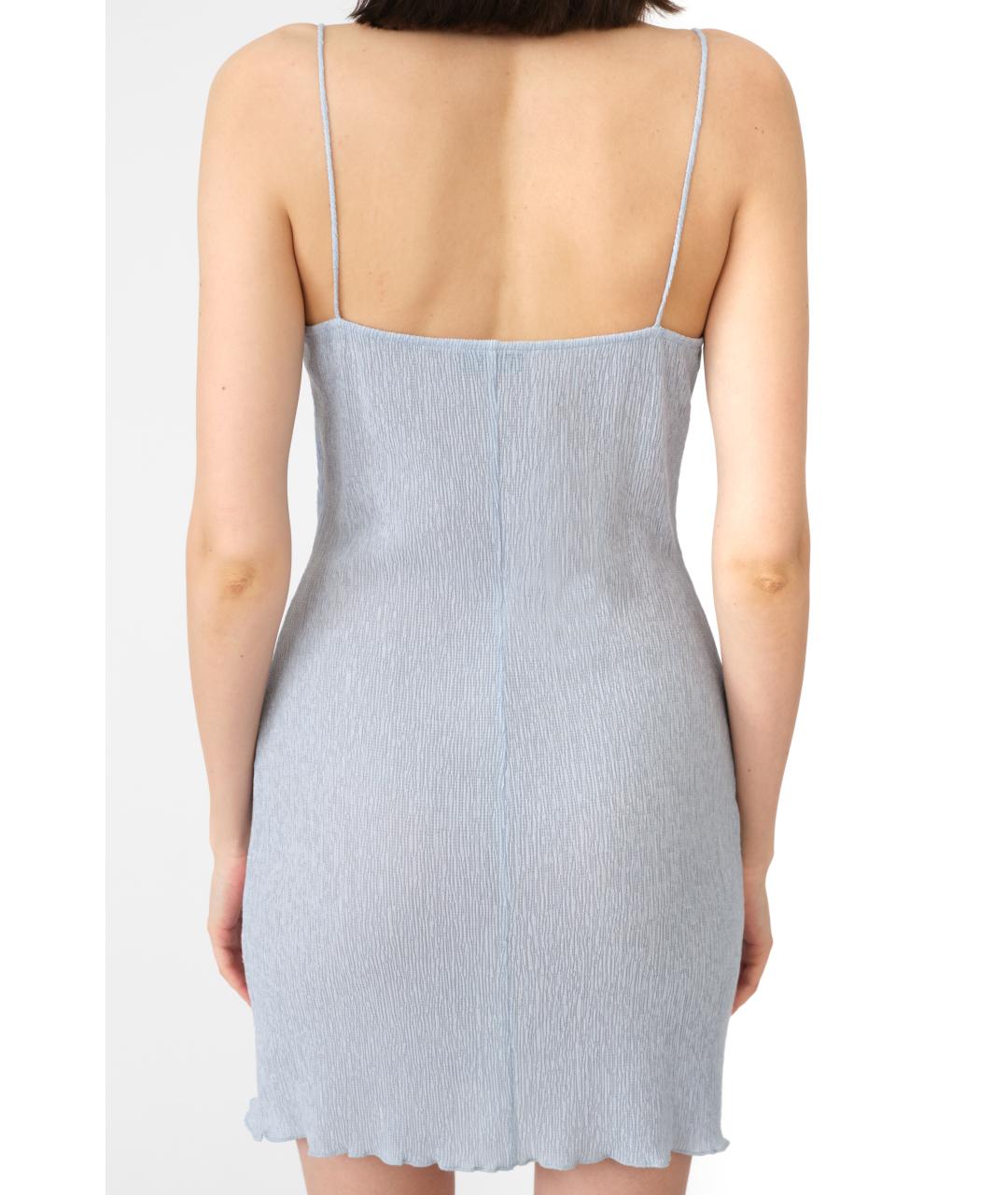 MAGDA BUTRYM Голубое повседневное платье, фото 5