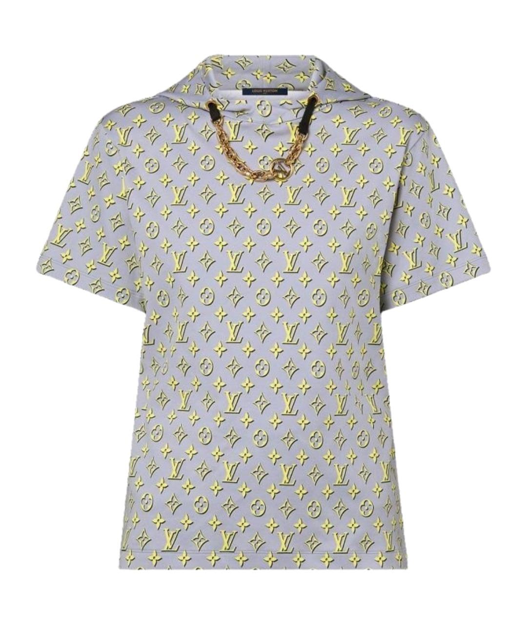 LOUIS VUITTON Серая футболка, фото 1