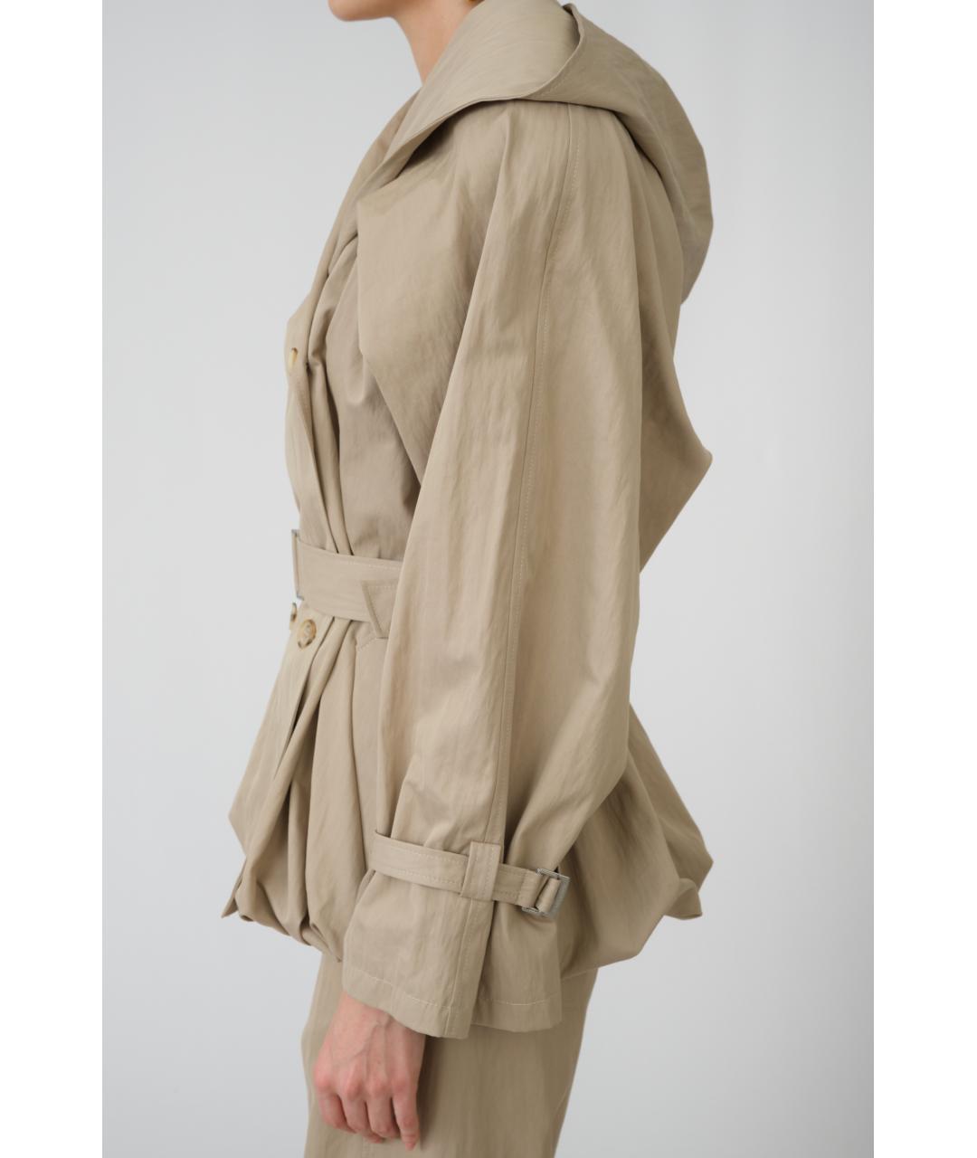 MAGDA BUTRYM Серая хлопковая куртка, фото 5