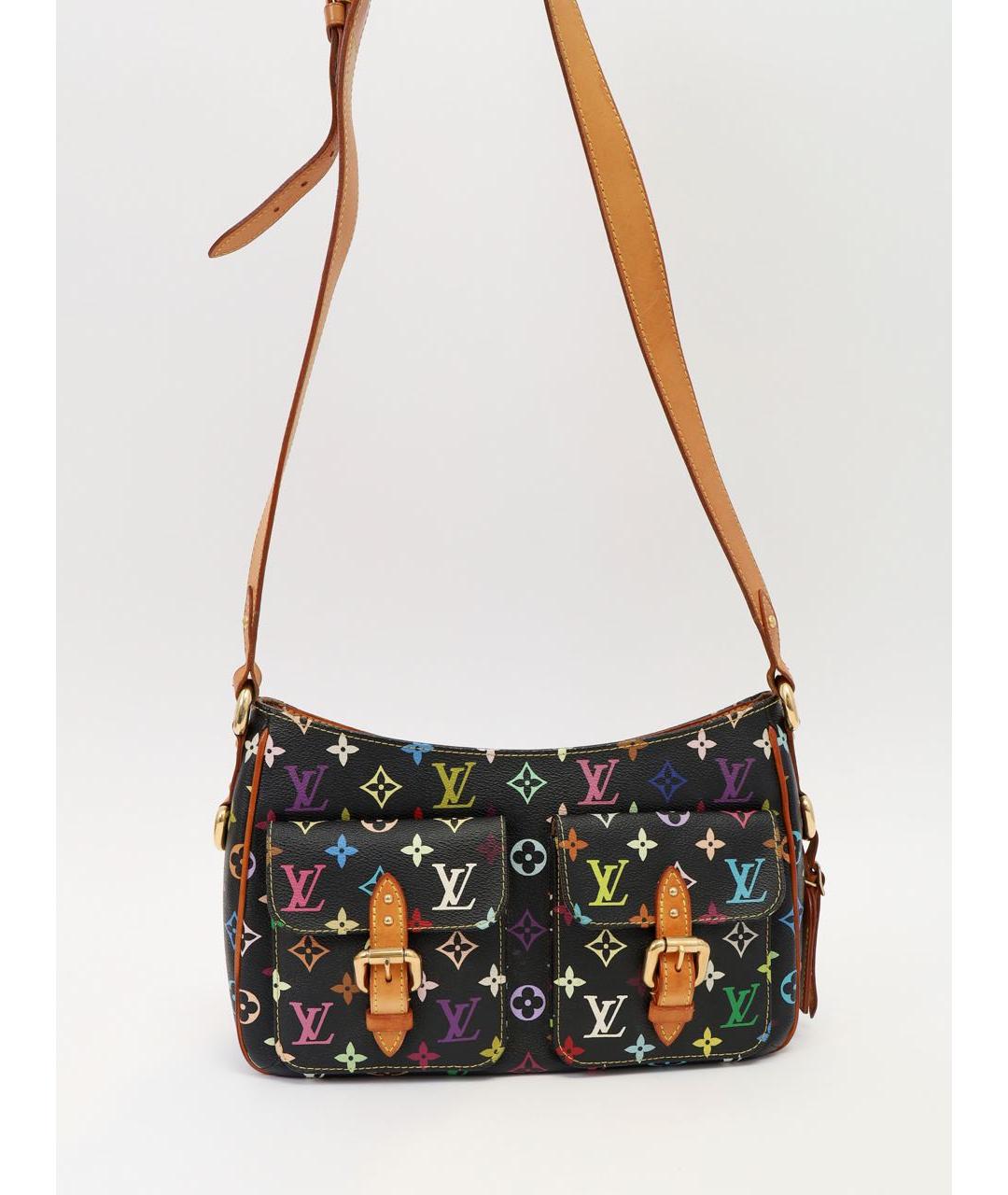 LOUIS VUITTON Черная сумка через плечо, фото 5