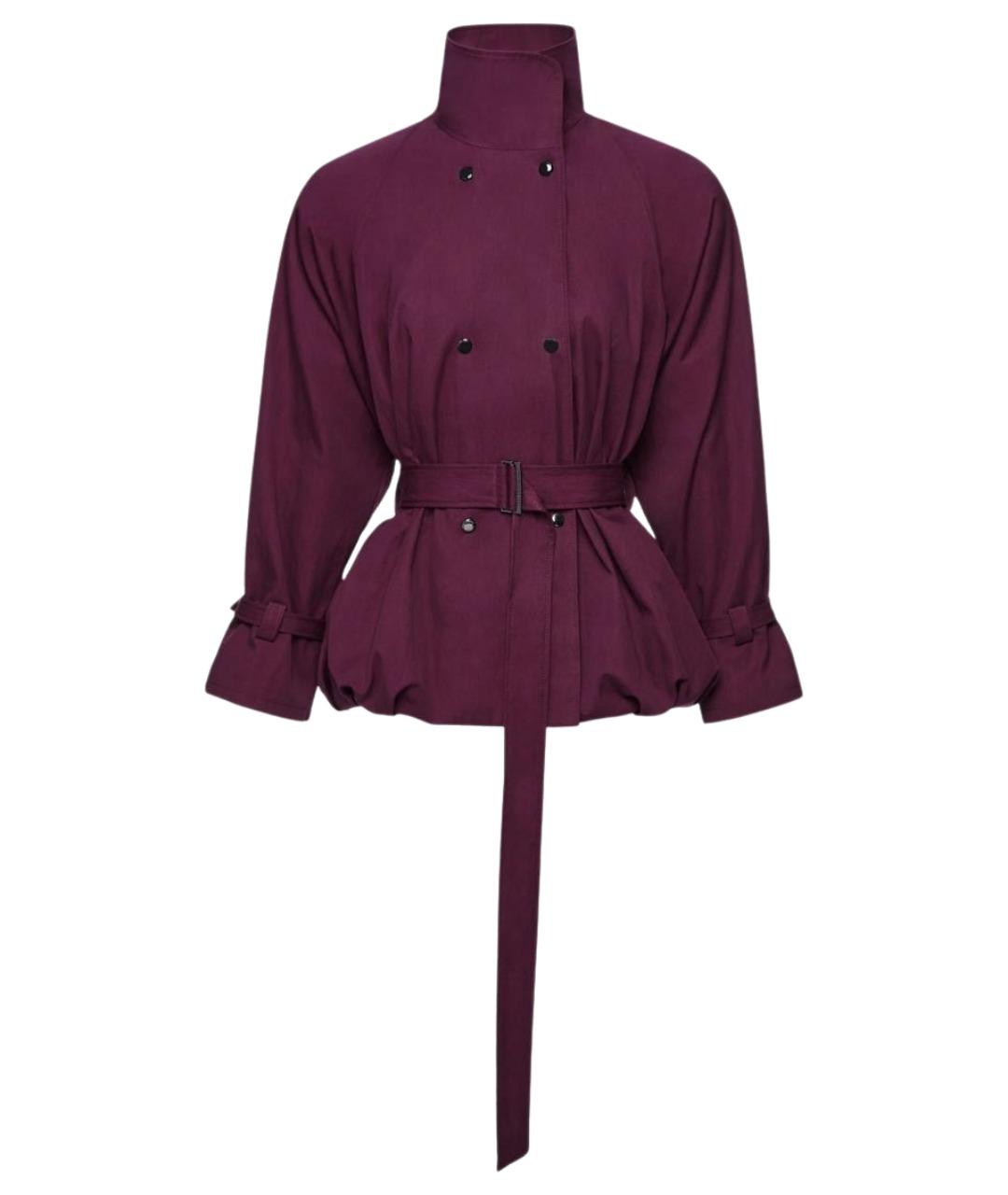 MAGDA BUTRYM Фиолетовая хлопковая куртка, фото 1