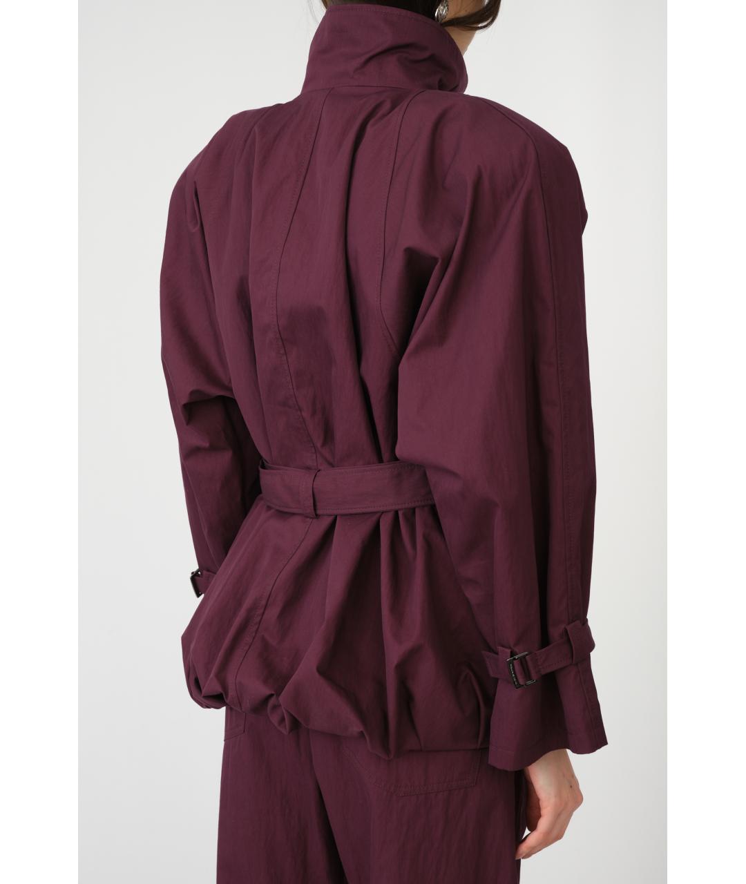 MAGDA BUTRYM Фиолетовая хлопковая куртка, фото 5