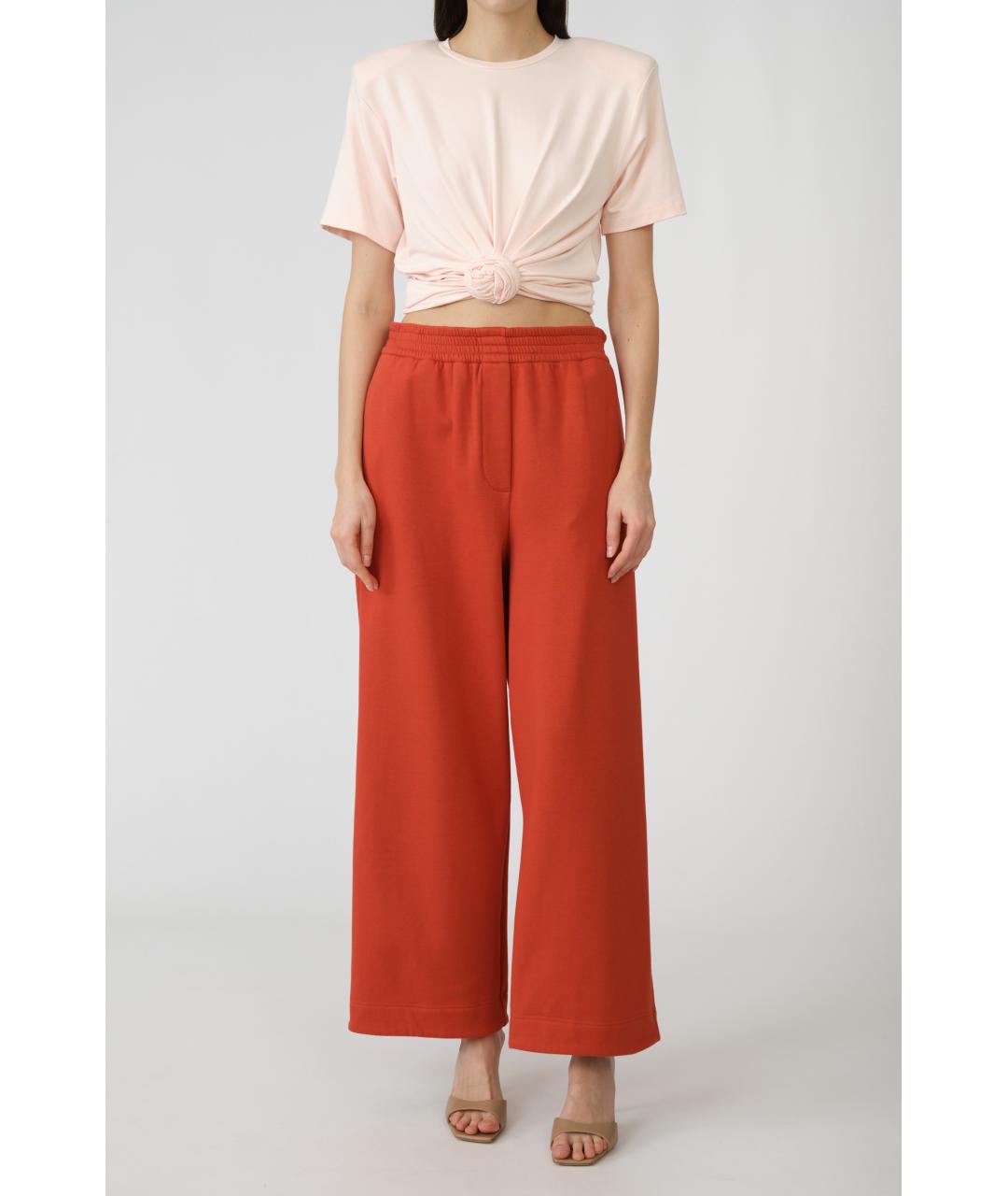 MAGDA BUTRYM Розовая вискозная футболка, фото 8