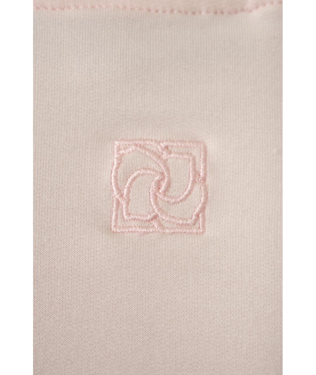 MAGDA BUTRYM Розовая вискозная футболка, фото 6