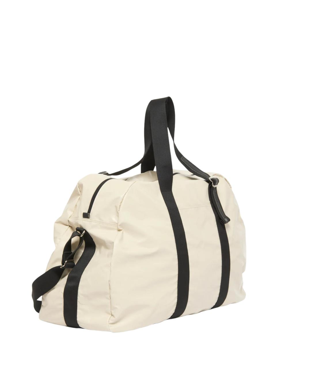 JACK GOMME Бежевая синтетическая дорожная/спортивная сумка, фото 2