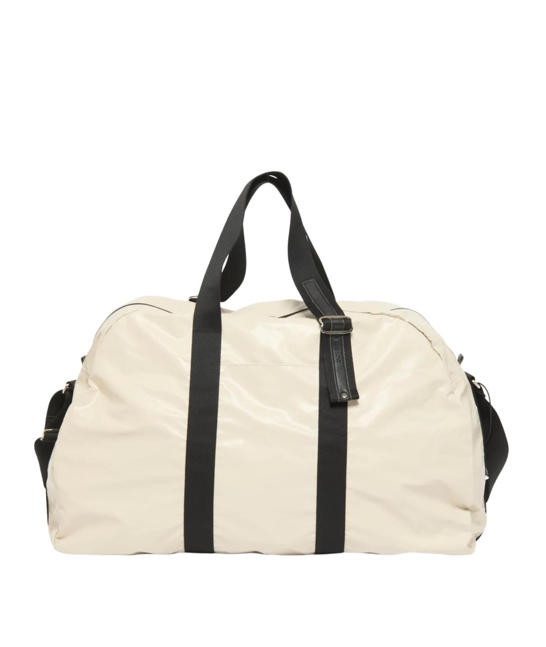 JACK GOMME Бежевая синтетическая дорожная/спортивная сумка, фото 1