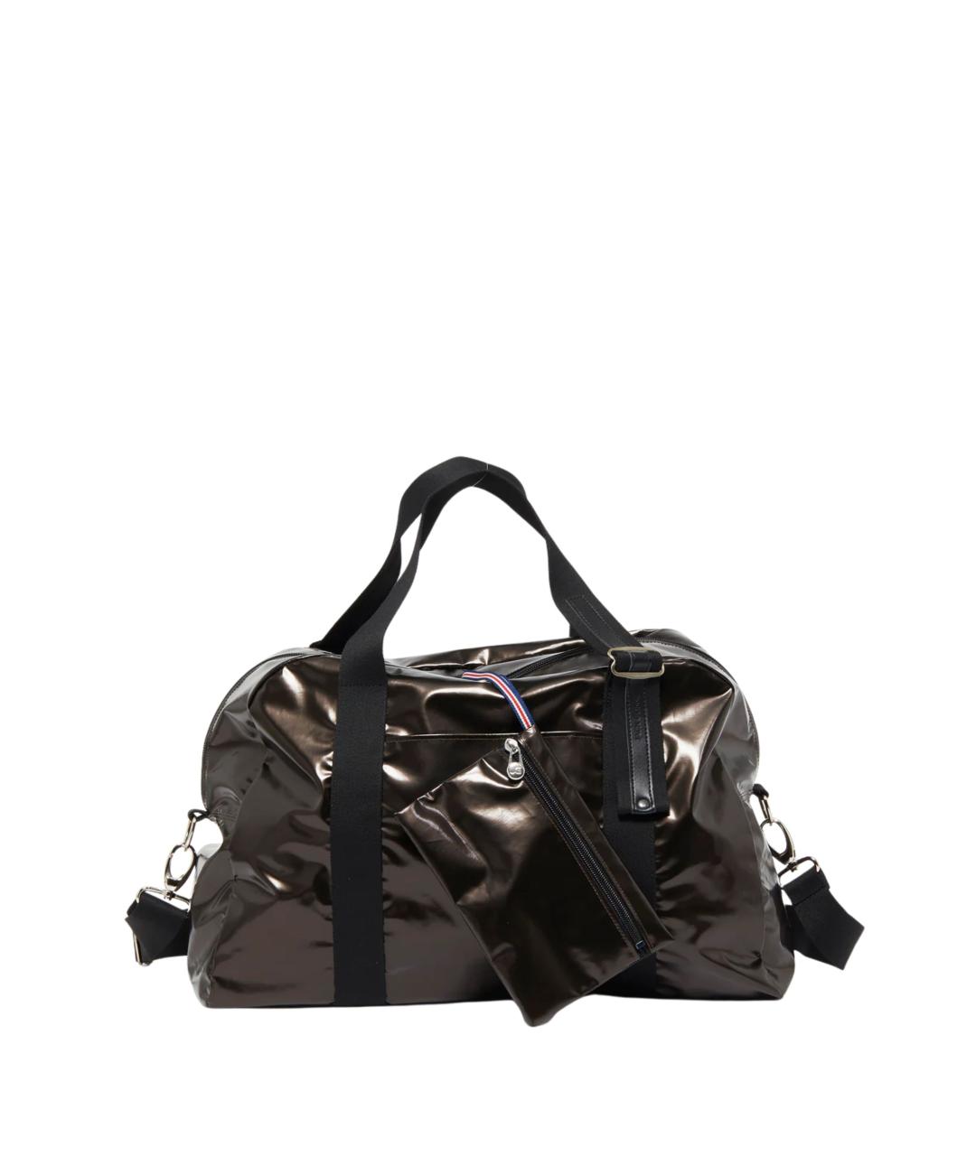 JACK GOMME Коричневая синтетическая сумка с короткими ручками, фото 2