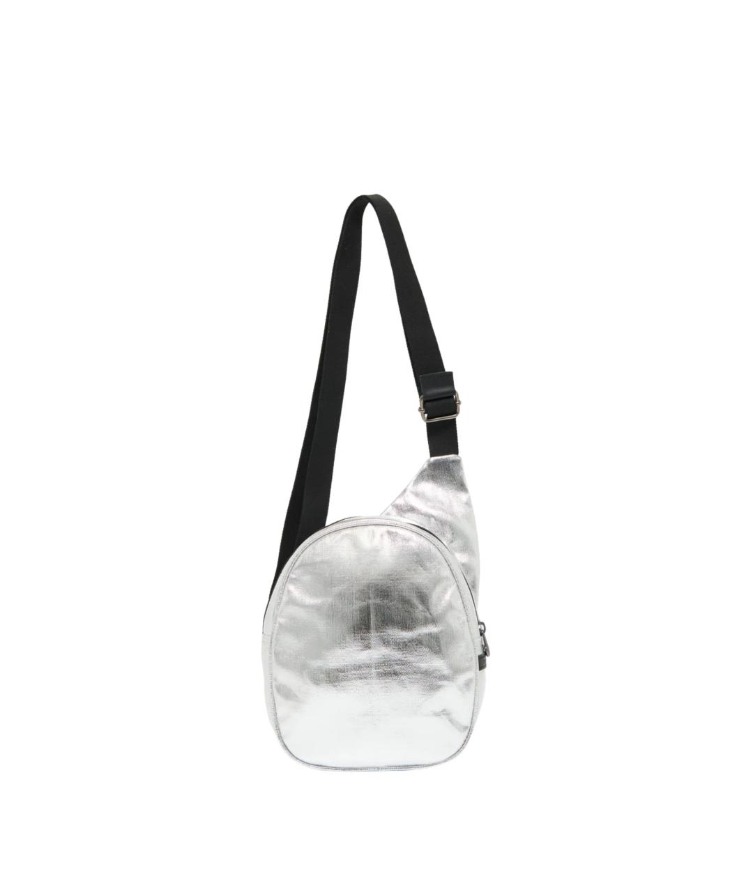 JACK GOMME Серебряная сумка через плечо, фото 1
