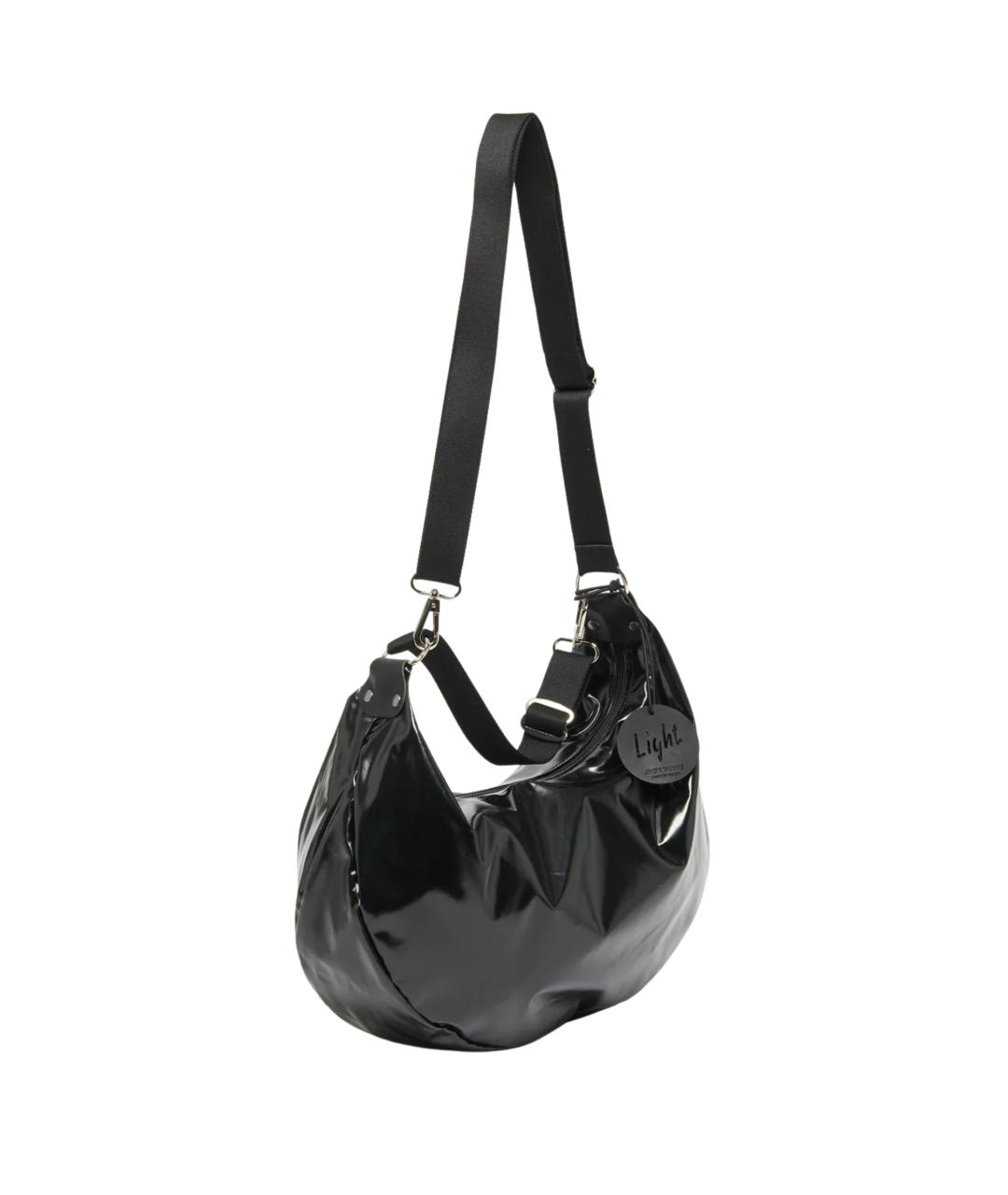 JACK GOMME Черная синтетическая сумка через плечо, фото 2
