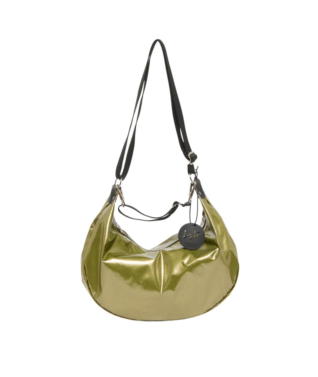 JACK GOMME Зеленая синтетическая сумка через плечо, фото 1