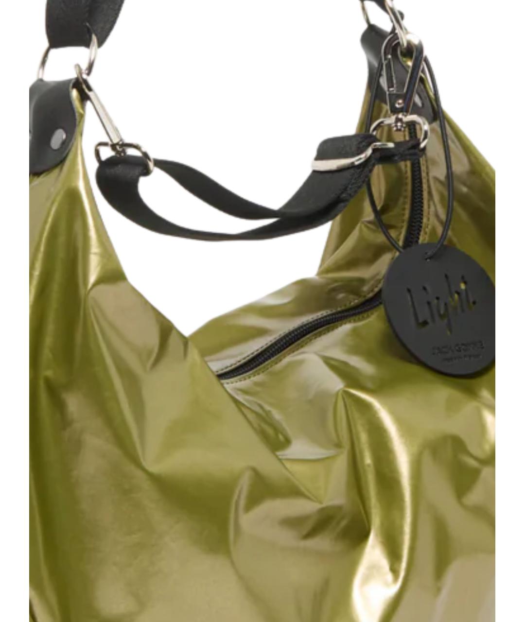 JACK GOMME Зеленая синтетическая сумка через плечо, фото 3