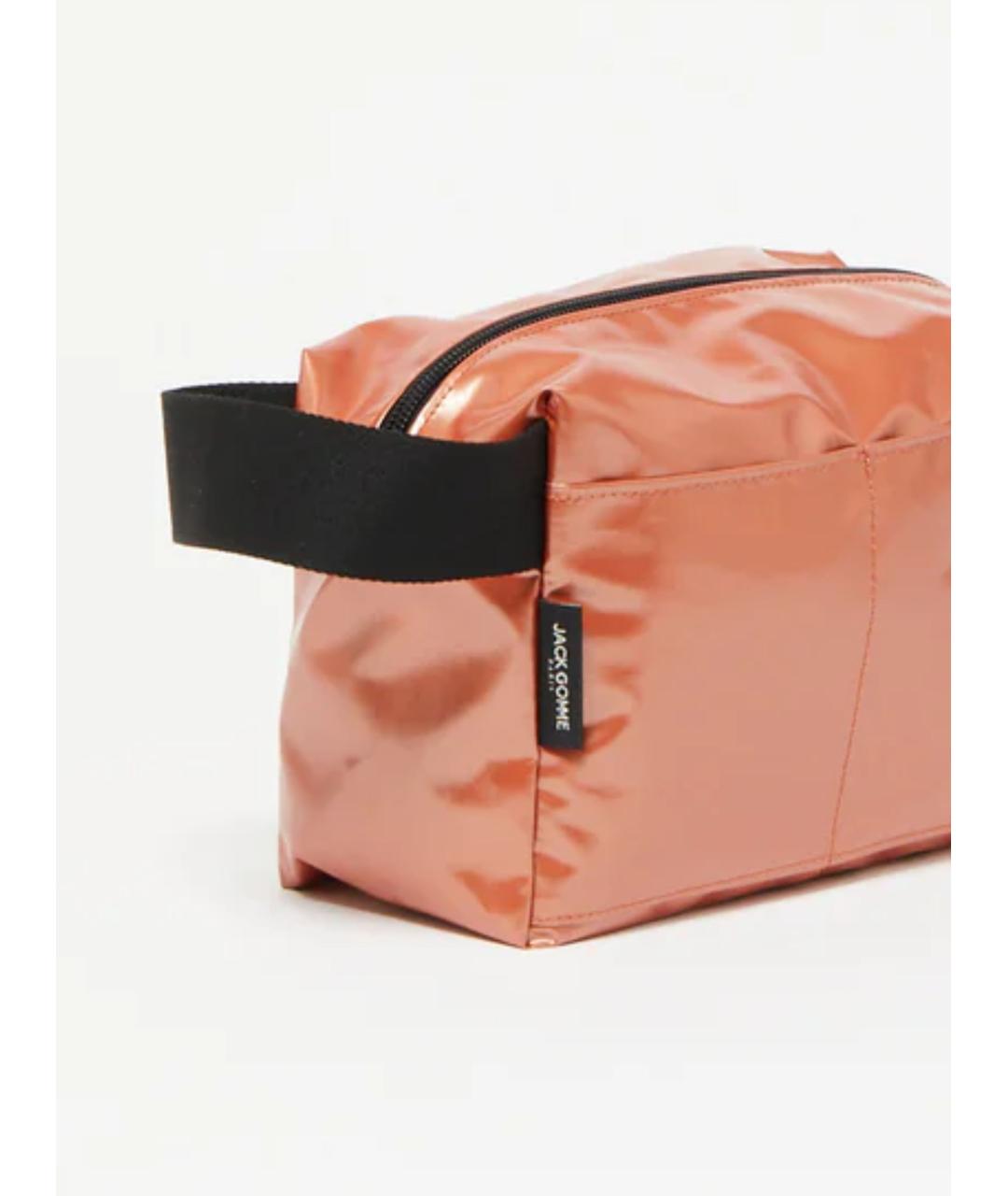 JACK GOMME Коралловая косметичка из искусственной кожи, фото 3