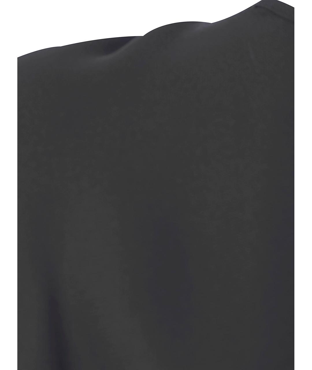 MANTU Черная вискозная футболка, фото 3