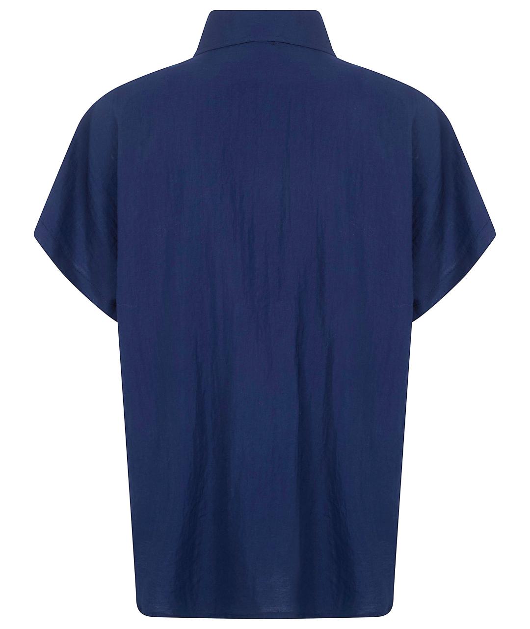 ANNECLAIRE Синяя рубашка, фото 2