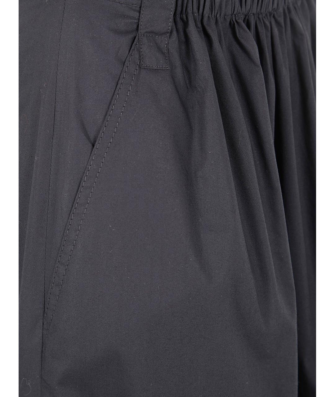 MANTU Черная хлопковая юбка макси, фото 5